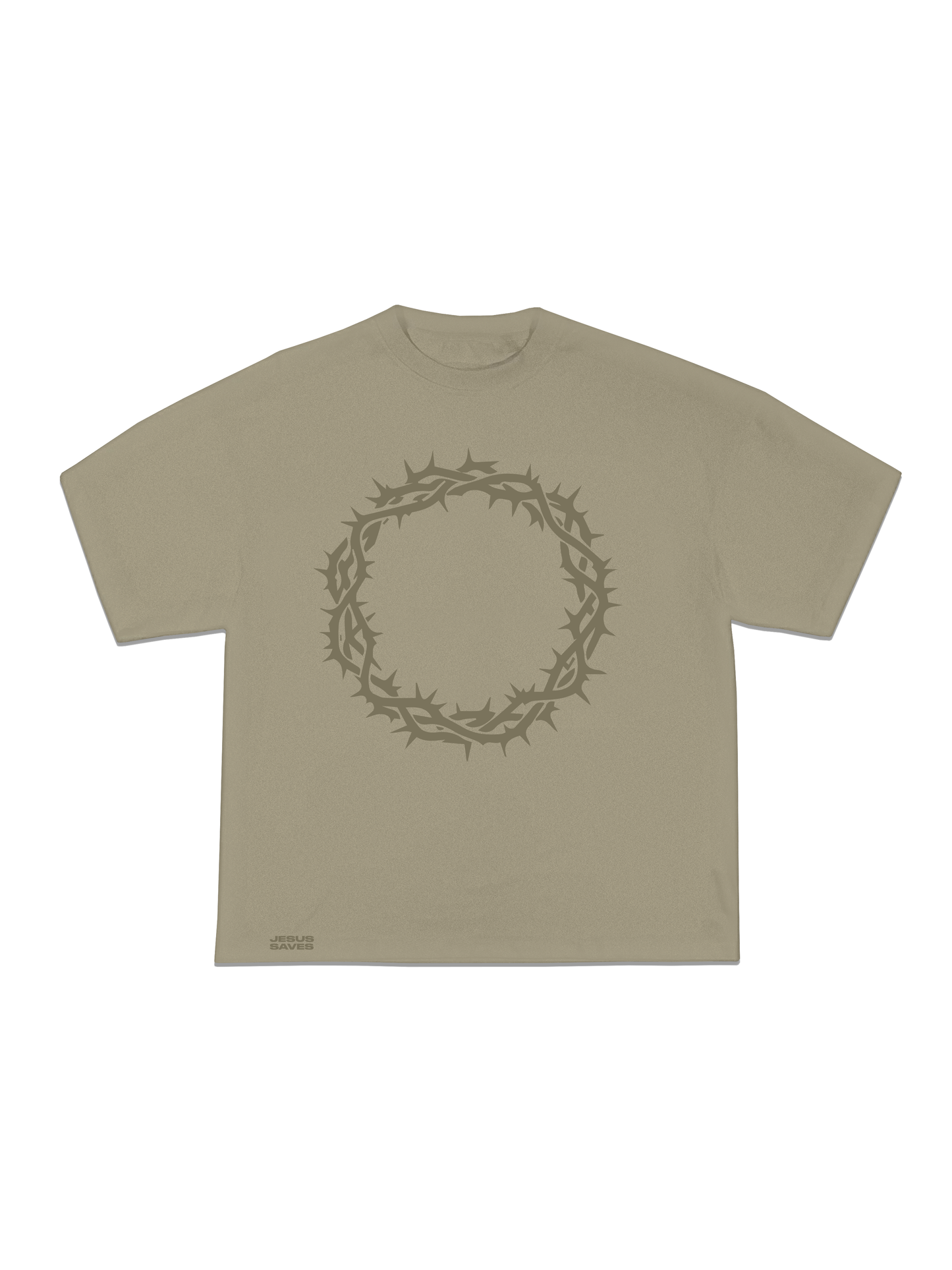 Crown of Thornes Tee in Dust